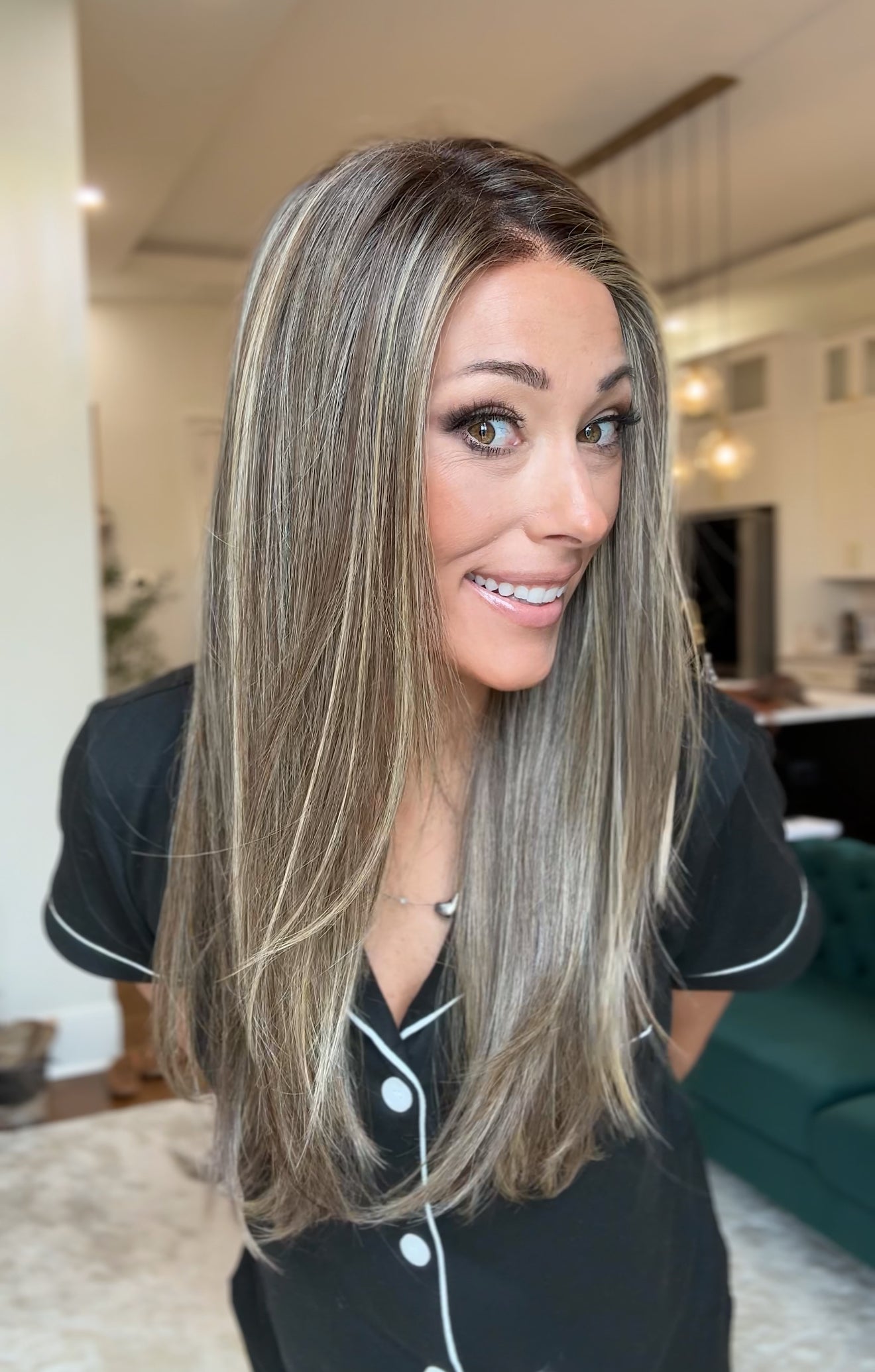 Lebanon (natural brunette with highlights)