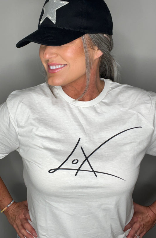 Lox Plain White Tee