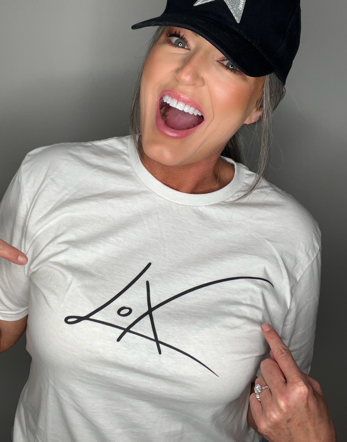 Lox Plain White Tee