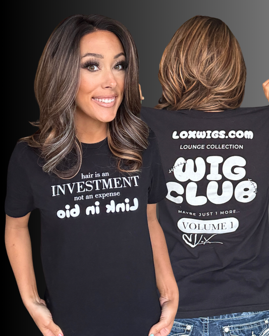 Wig Club (Link in Bio) T-shirt