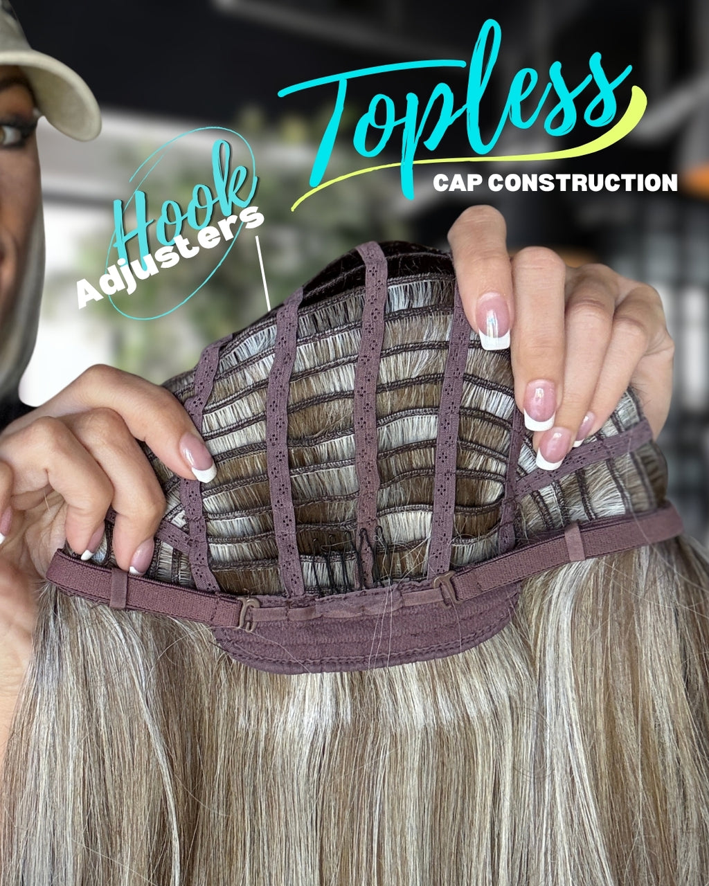 *Topless Elle (Hat Wig)