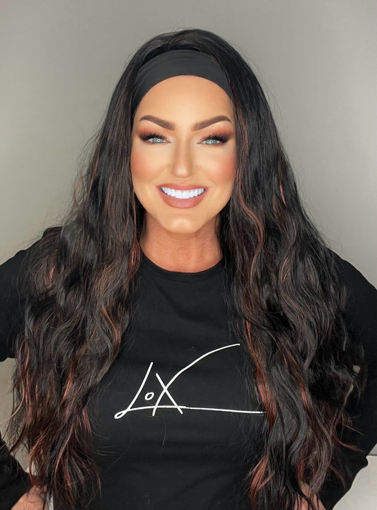 *Rocksalt Headband Wig