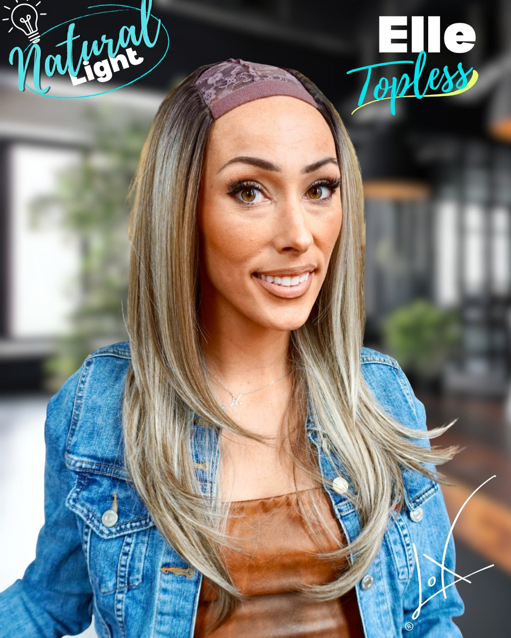 *Topless Elle (Hat Wig)