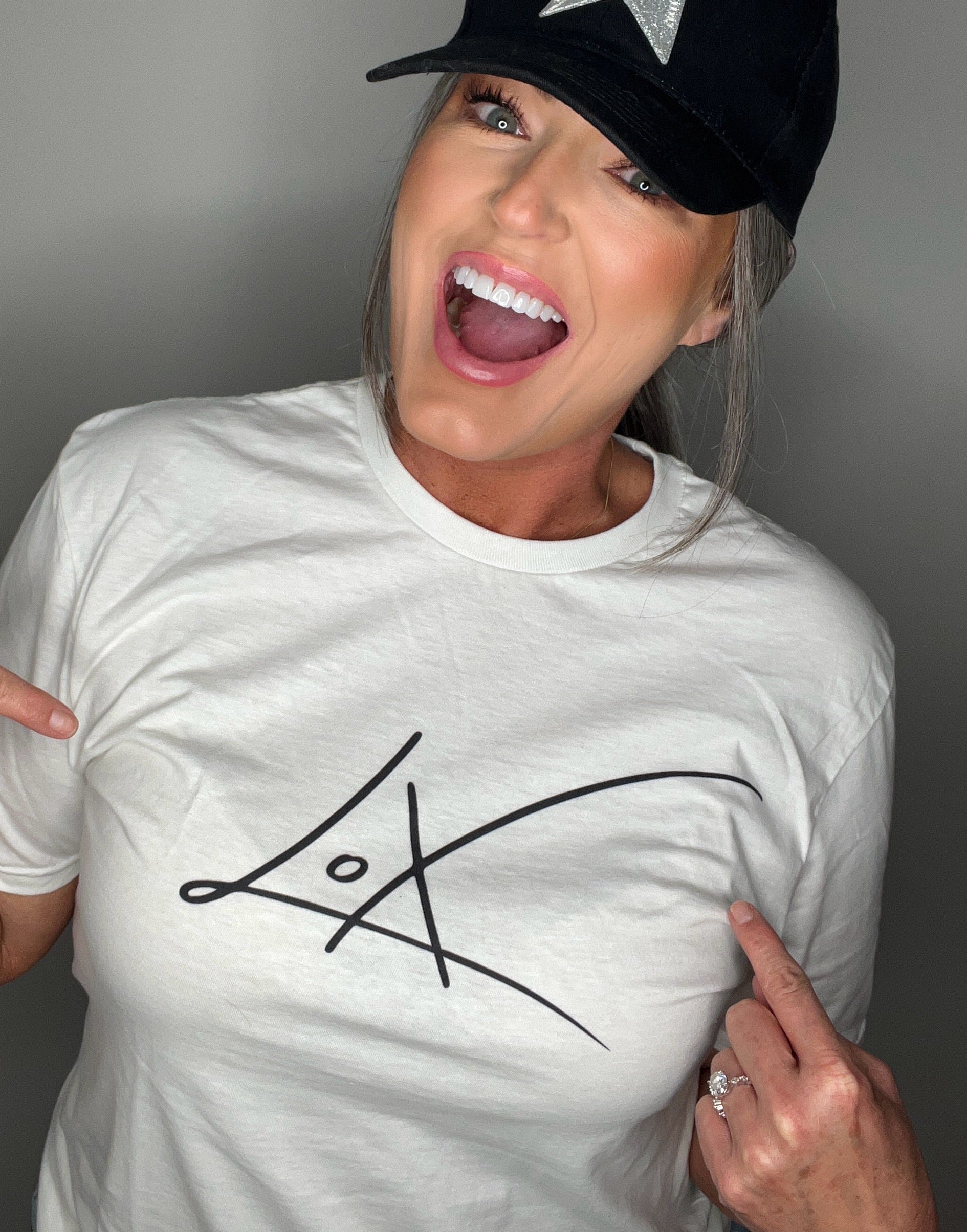 Lox Plain White Tee