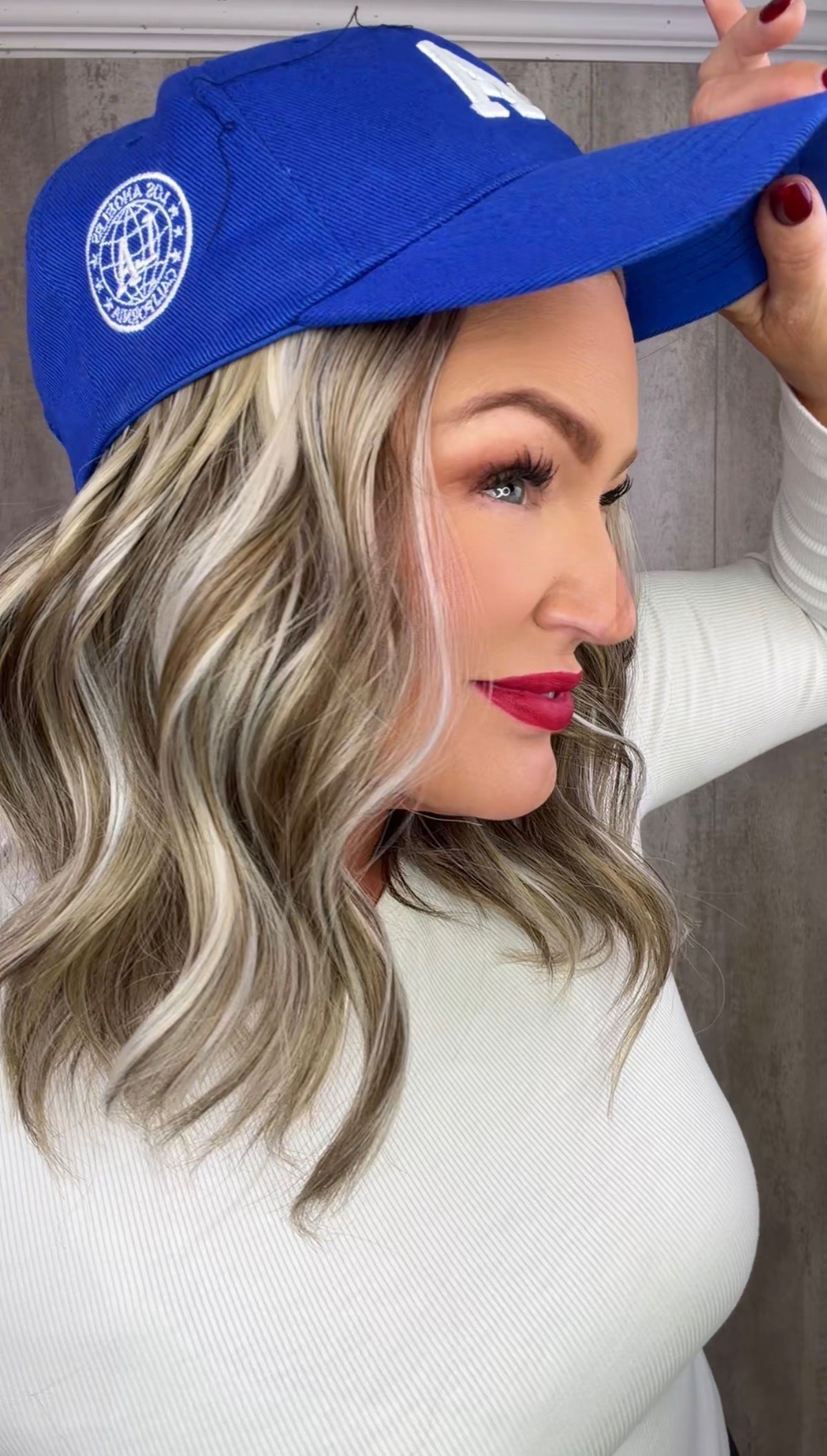 *Topless CABO - Sunlit Blonde Short (Hat Wig)