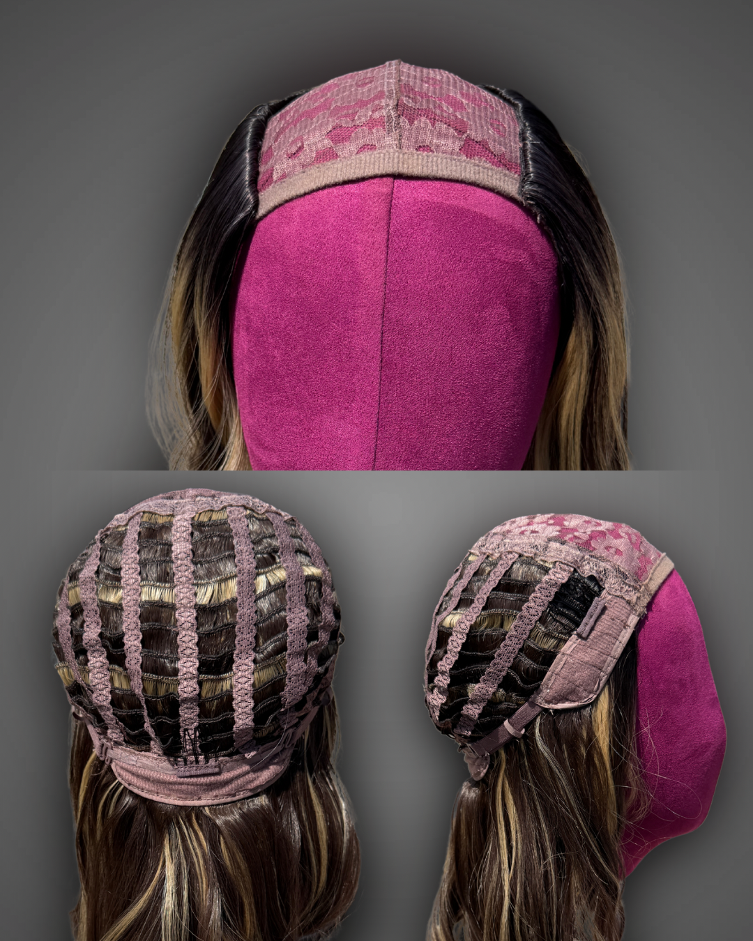 Topless Tuesday Brunette (Hat Wig)
