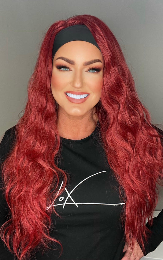 *Fire Headband Wig